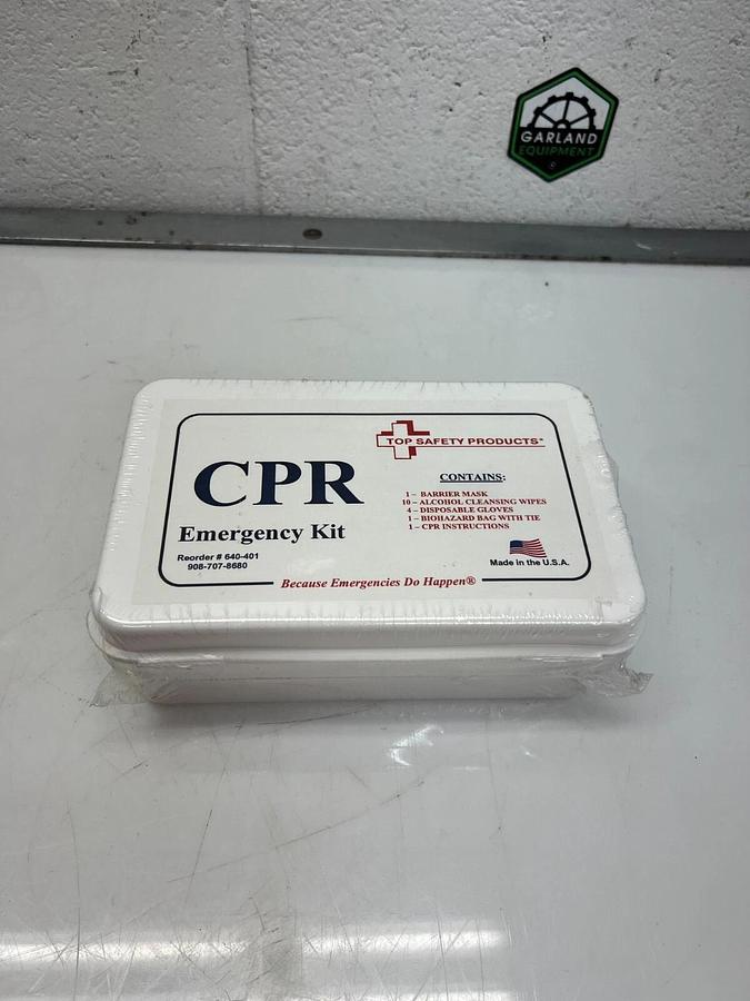 Used Top Safety Products CPR Emergency Kit
