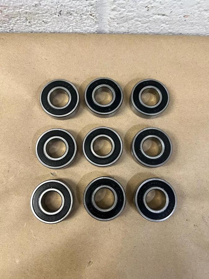 Used Peer 99502H Radial/Deep Groove Ball Bearings - Lot of 9