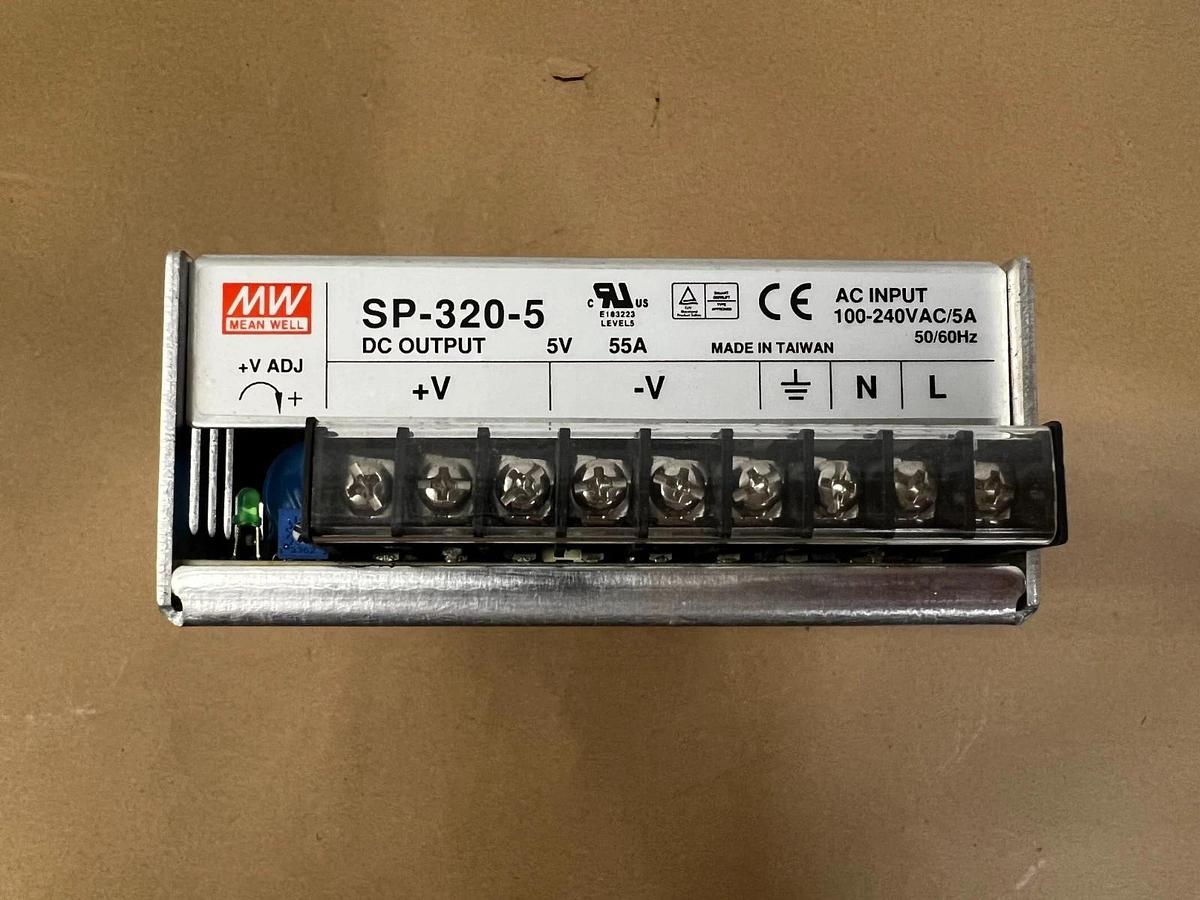 Used Mean Well SP-320-5/SP3205 Switching Power Supply