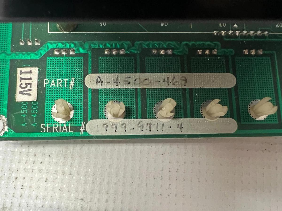 Used Nuaire A-4500-469 Control Board