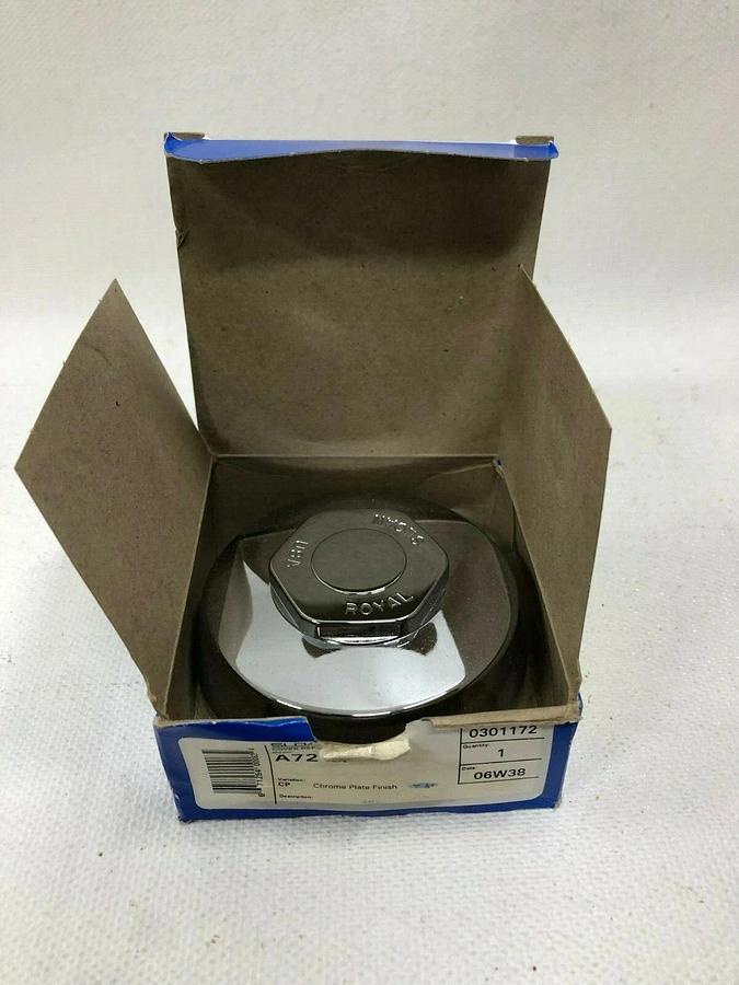 Sloan A-72-CP Chrome Finish Cover for Royal Flush Valve