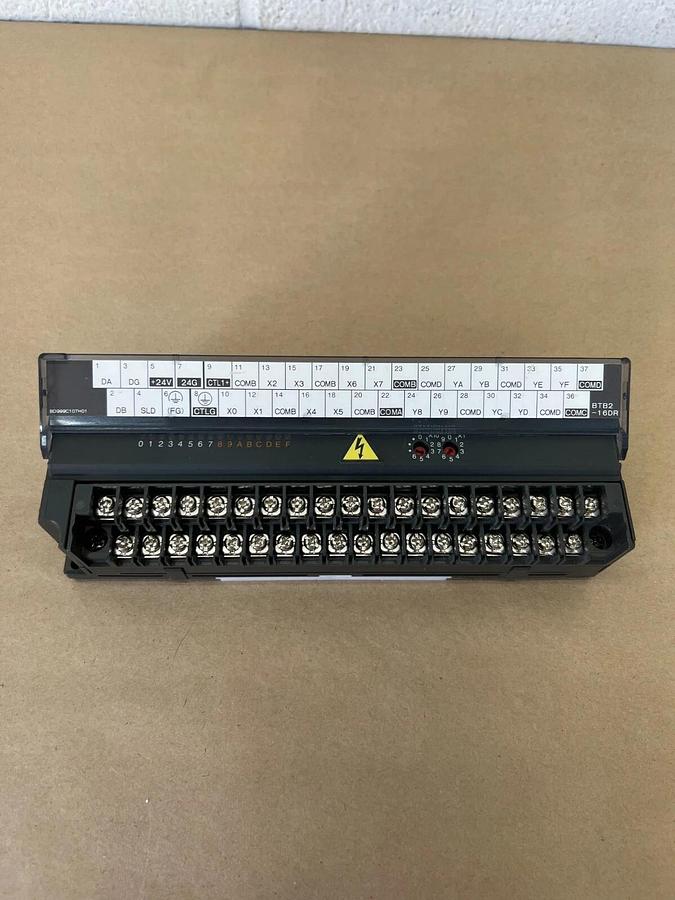 Used Mitsubishi AJ65BTB2-16DR CC-Link Input/Output Unit