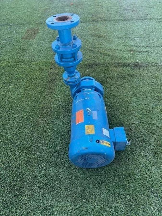 Used Goulds 3656 (Size 1.5x2-8) Pump, 5A/1M5B0, Baldor JMM3713T 15Hp Motor @ 3480RPM