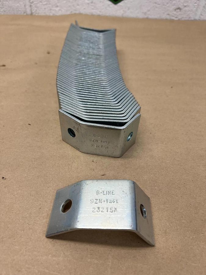 Used Eaton Cooper B-Line 9ZN-1241 Cable Tray Fitting Heavy-Duty Hold Down Brackets 55