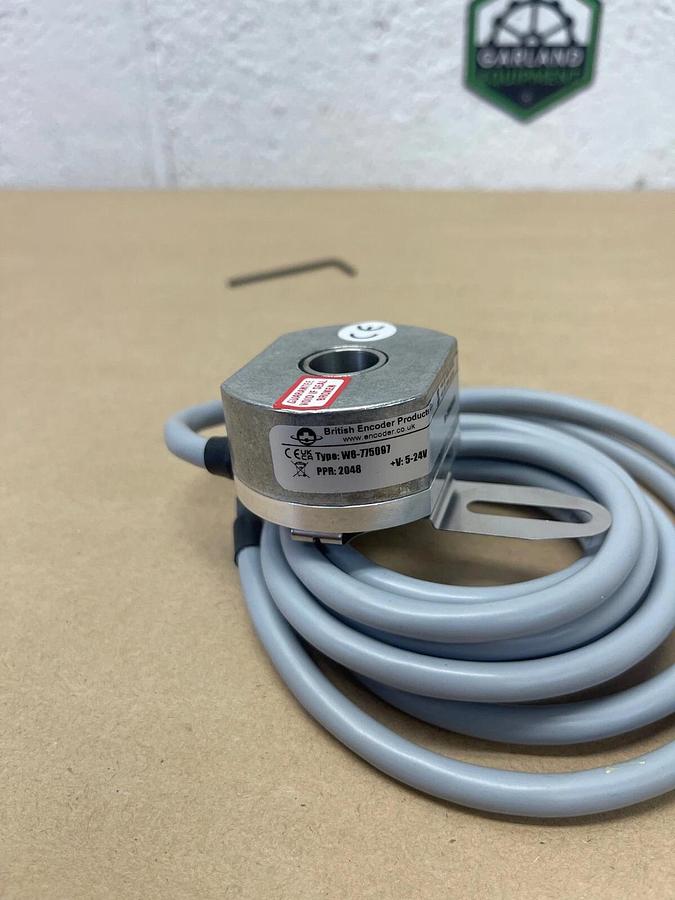 British Encoder Products W6-775097 Rotary Encoder 5-24V, 2048 Pulses/Revolution