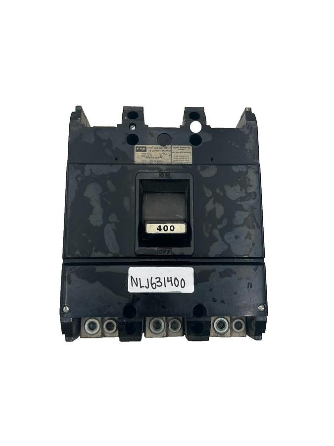 Used Federal Pacific Electric Company NE 50A 3 Pole Circuit Breaker