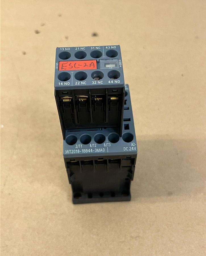 Used Siemens 3RT2018-1BB44-3MA0 Sirius Contactor