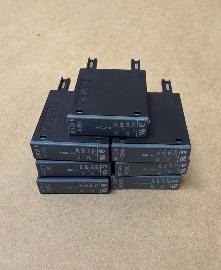 Used Siemens 3RT2916-1CB00 Surge Suppressor - Lot of 7