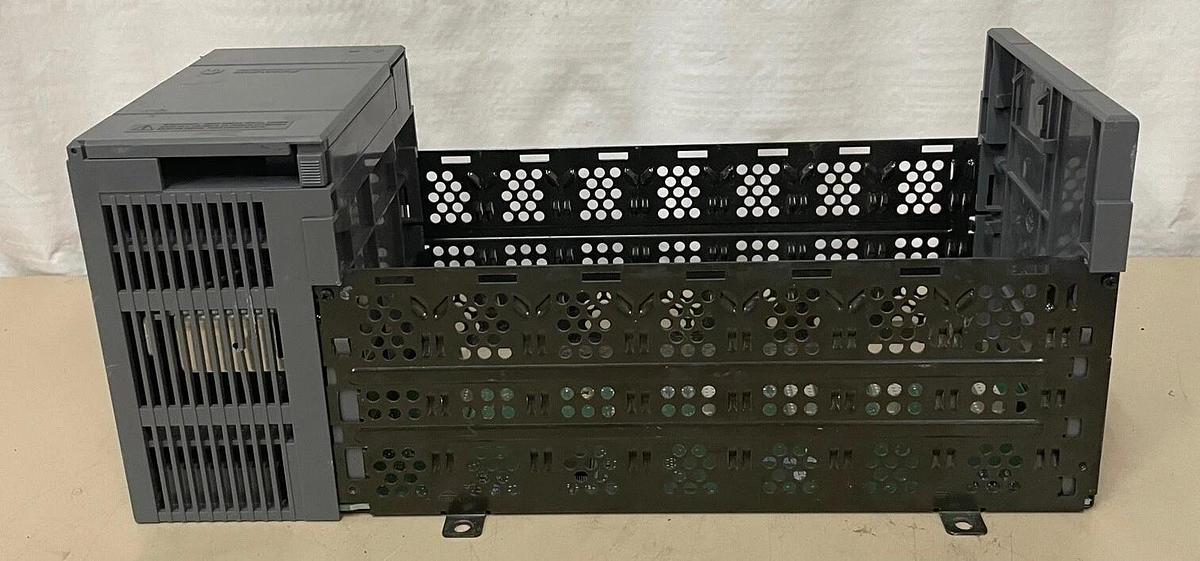 Used Allen Bradley 1746-P2 Power Supply and 7-Slot Rack Series C SLC 500