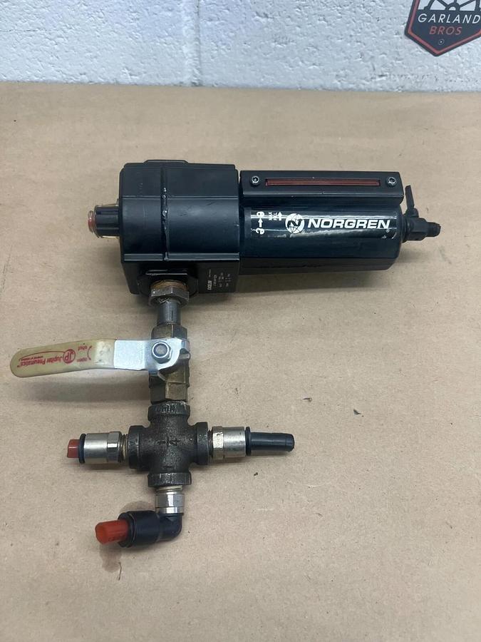 Used Norgren Excelon L74M-4AP-QDN Lubricator with Juniper Pneumatics