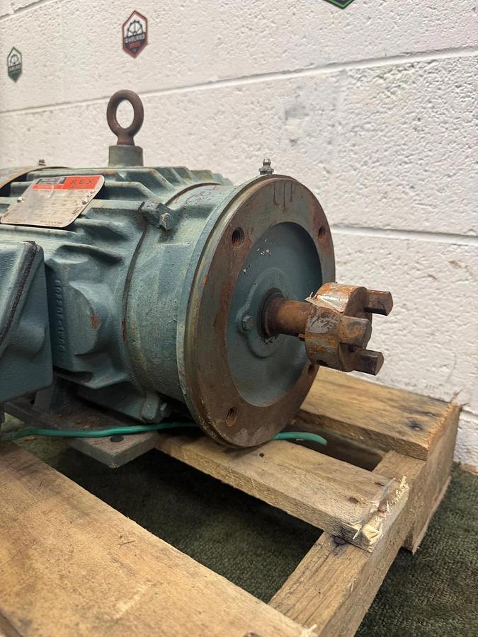 Used Reliance Electric P18G4162B 5Hp, 1750RPM, 230/460V, 3 Phase, L184TC Frame, 60Hz