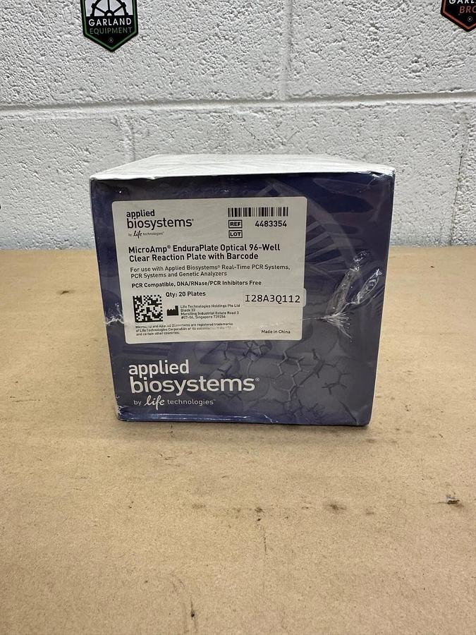 Used Applied Biosystems 4483354 Microamp Enduraplate Optical 96-Well