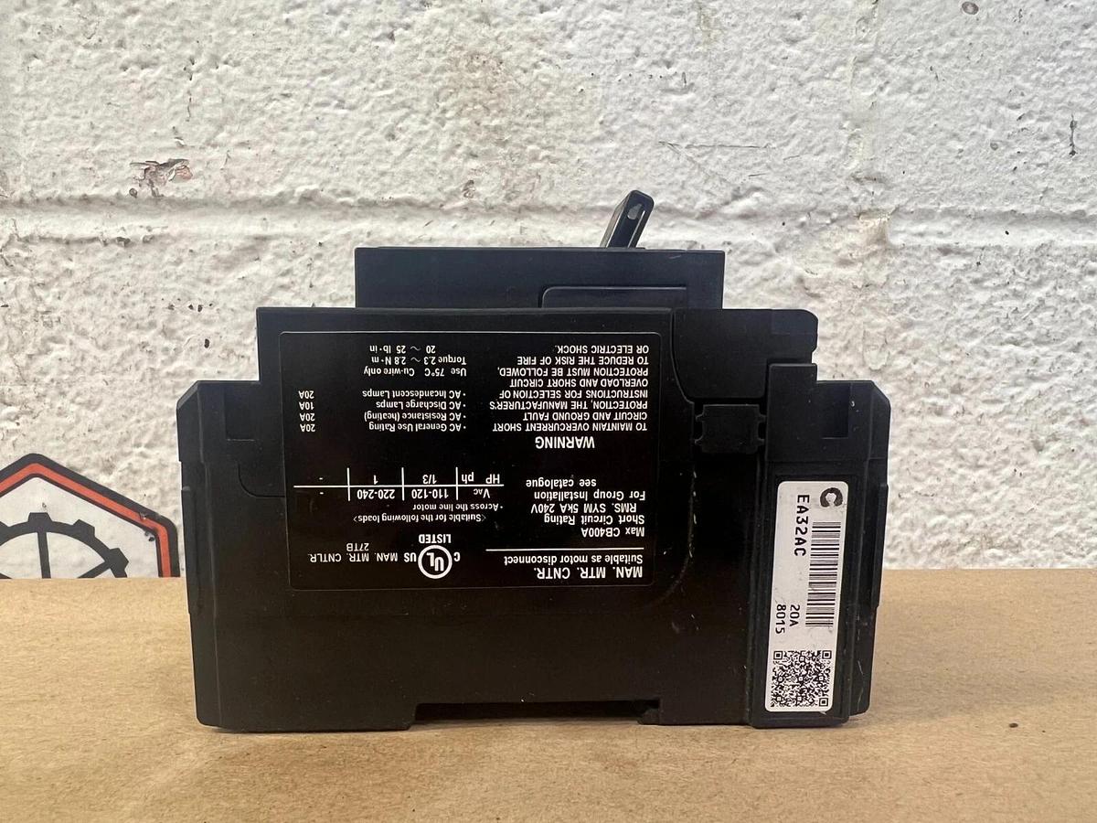 Used Fuji Electric EA32AC 20A Auto Breaker