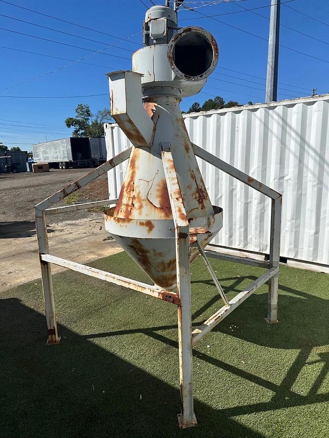 Used 43-1/2” Diameter Packer Cyclone w/ Base