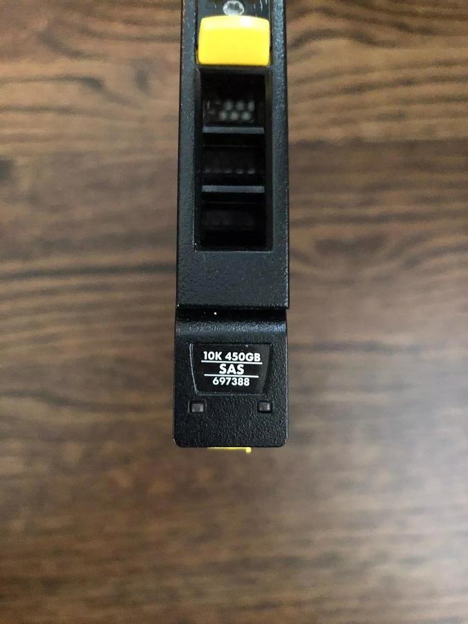 Used HP SAS 697388 10K 450GB HGST P/N 5697-1286 Model HUC109045CSS600