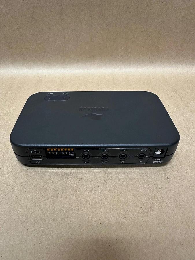 Used Revolabs 02-HDDUAL-NM Dual-Channel Wireless Microphone System *NEW*