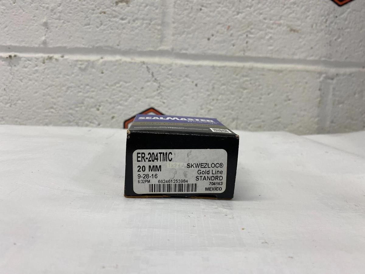 Sealmaster ER-204TMC Ball Insert Bearing, Cylindrical Bore, 20mm ID