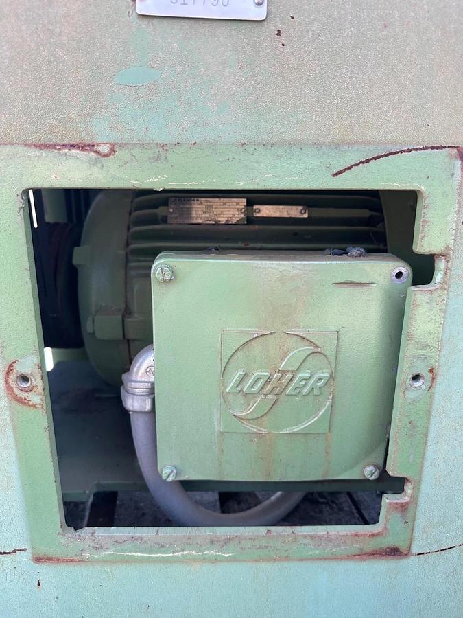 Used AUTEFA 13355 Up Blast CCW 360, 15KW @ 3510 RPM, 460V