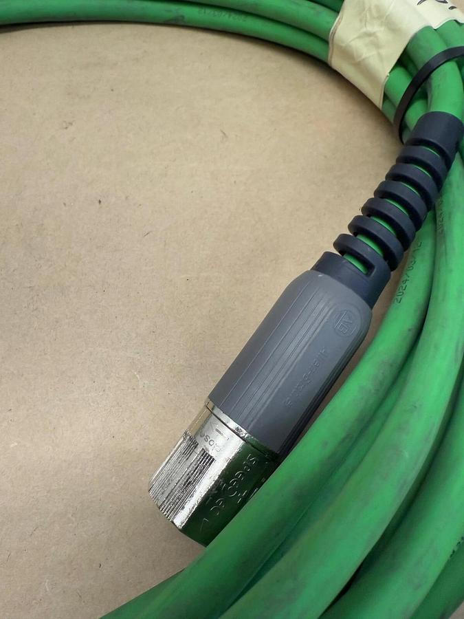 Used Allen-Bradley 2090-CFBM7DF-CEAA25 Feedback Cable, Ser A, 22 AWG, 15m