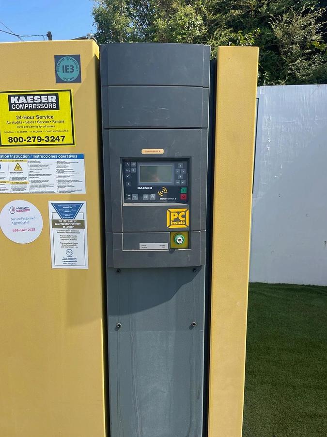 Used Kaeser CSD 75 Rotary Screw Air Compressor, 75Hp, CFM: 283, PSIG: 175