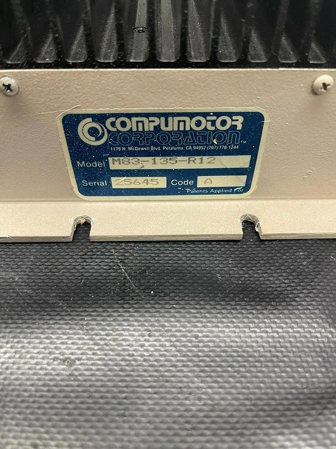 Used Compumotor Corp. M83-135-R12