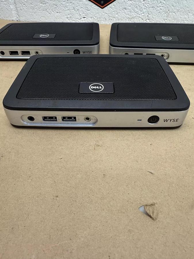 Used Dell WYSE 5030 P25 TERA2 512R RJ45 Zero/Thin Client Mini Desktop, Power Cord (3)