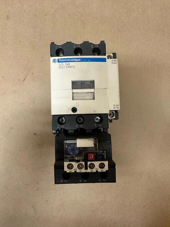 Used Telemecanique LC1D40 Contactor