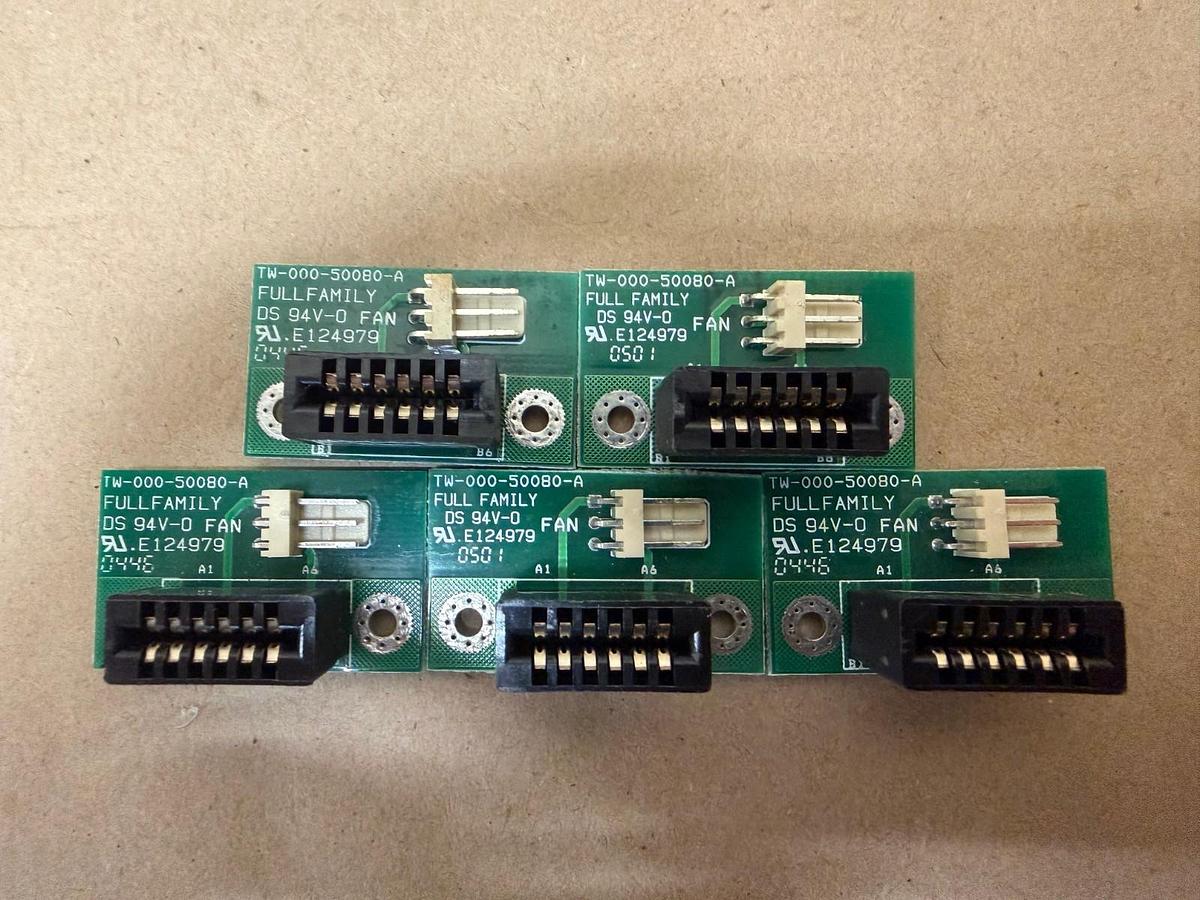 Used T WIN TW-000-50080-A PC Board - Lot of 5