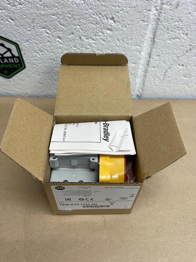 Used Allen Bradley 194E-E32-1753-6N Series B Switch-Disconnector *NEW*