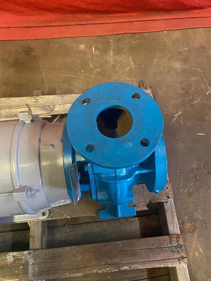 Used Scot 57 Motor Pump 4 X 3, US Electric Motor 20HP, 3520 RPM