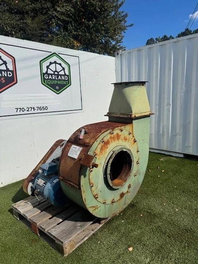 Used Italsime VC 680 RDS/9B CW Upblast Blower w/ Siemens 15Hp Motor @ 1760 RPM, 575V