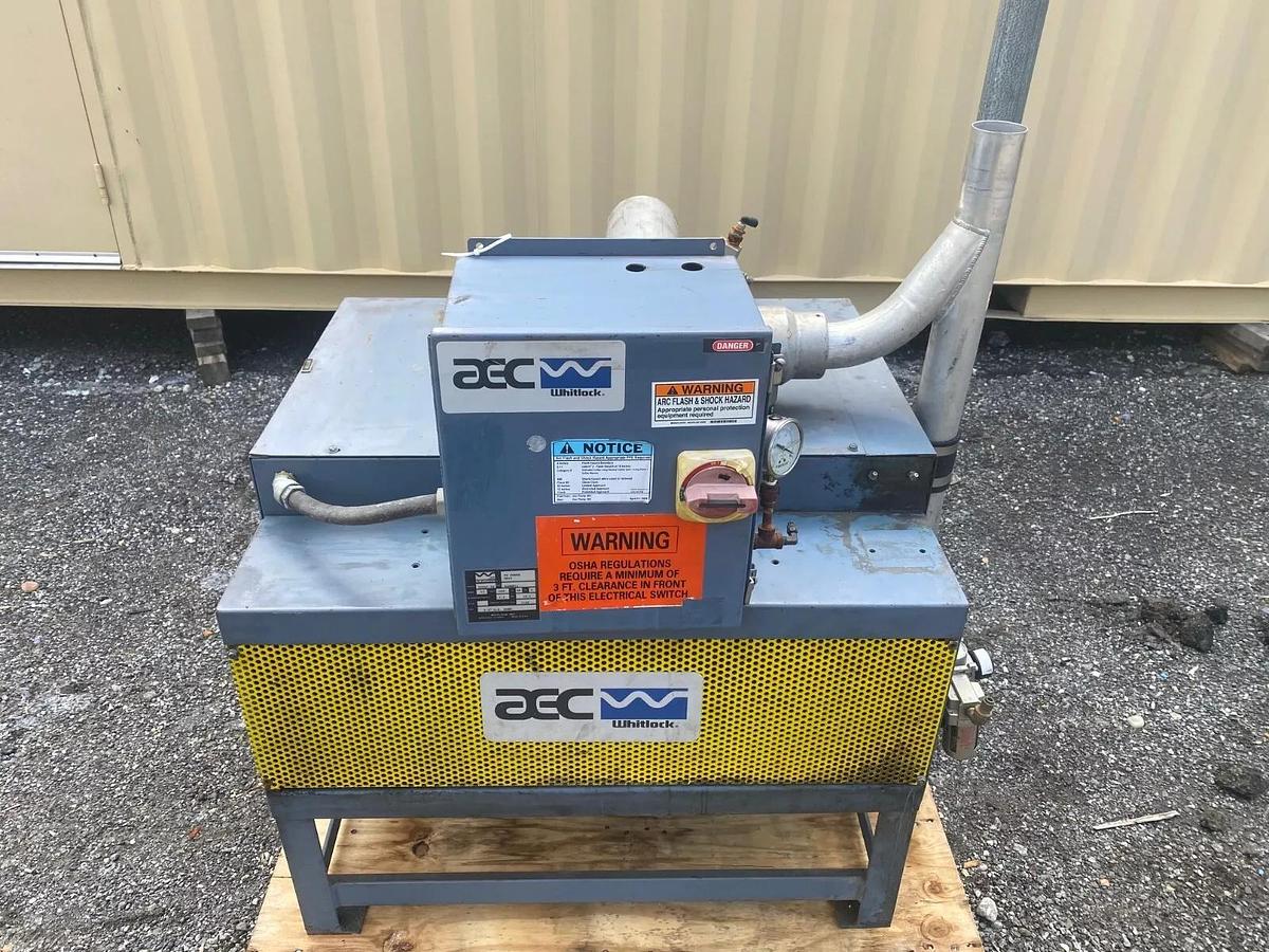 Used AEC Whitlock Blower Package, Blower AEC W00052044, Motor Baldor Reliance EM3770T