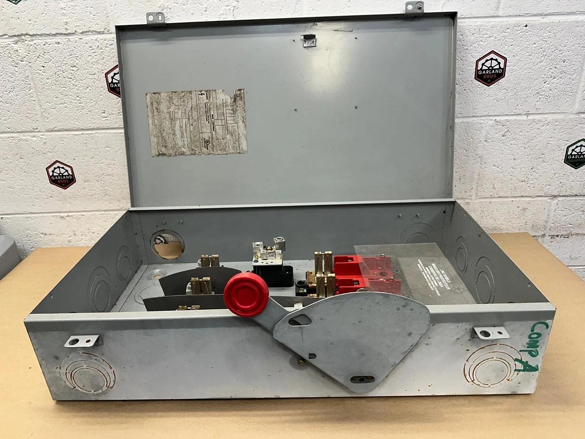 Used Eaton DH364NGK Heavy Duty Safety Switch 200A, 600VAC