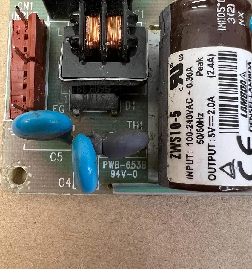 Used Nemic-Lambda PWB-653B Power Supply