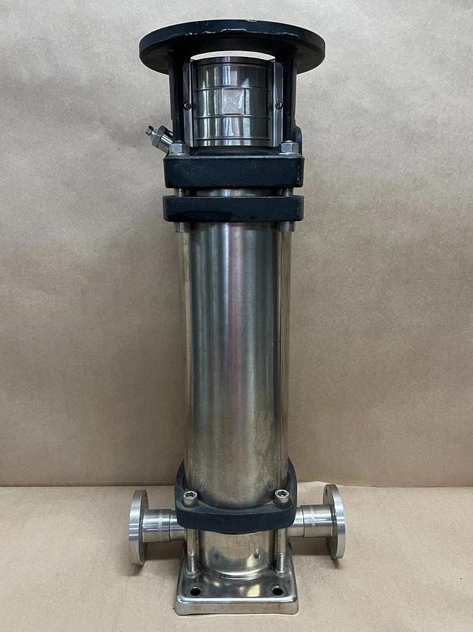 Used Grundfos D41290076P10036 High-Pressure Vertical Multistage Centrifugal Pump