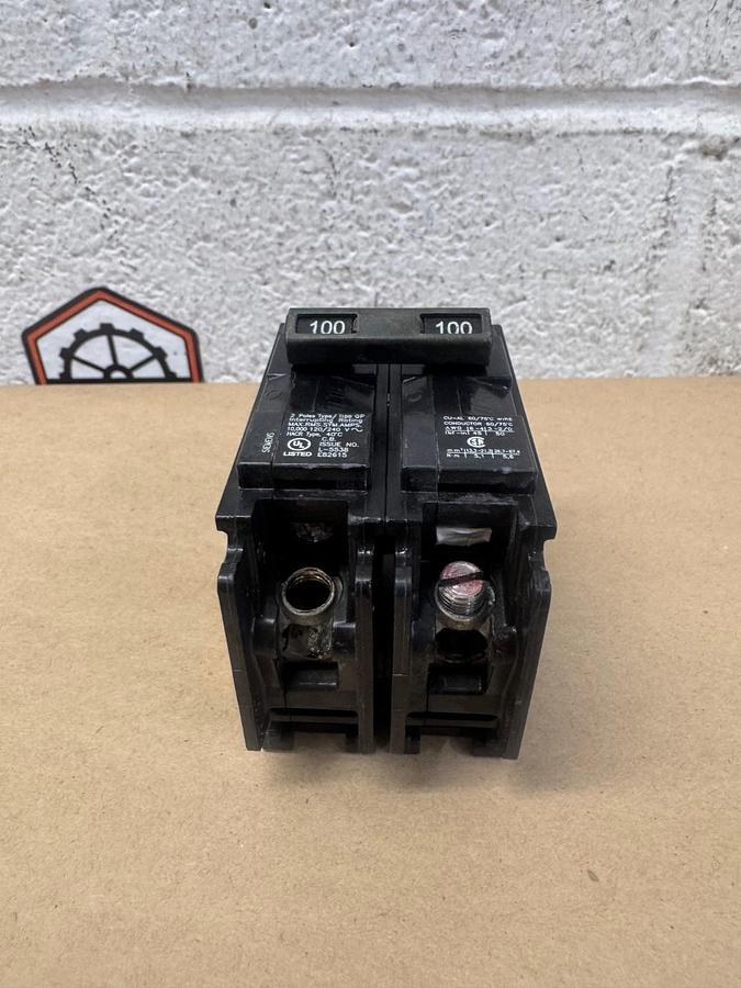 Used Siemens Q2100 2 Pole 100A Circuit Breaker