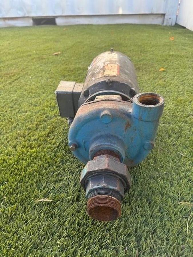Used Goulds 3656 (Size 1 1/2x2-6) 3BF1J2A0, Baldor JMM3212T, 5 Hp Motor @ 3450RPM