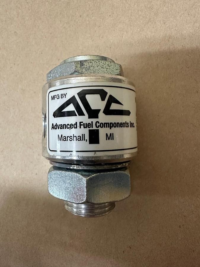 Used Advanced Fuel Components Model 156 Automotive Filter for Gas *NEW*