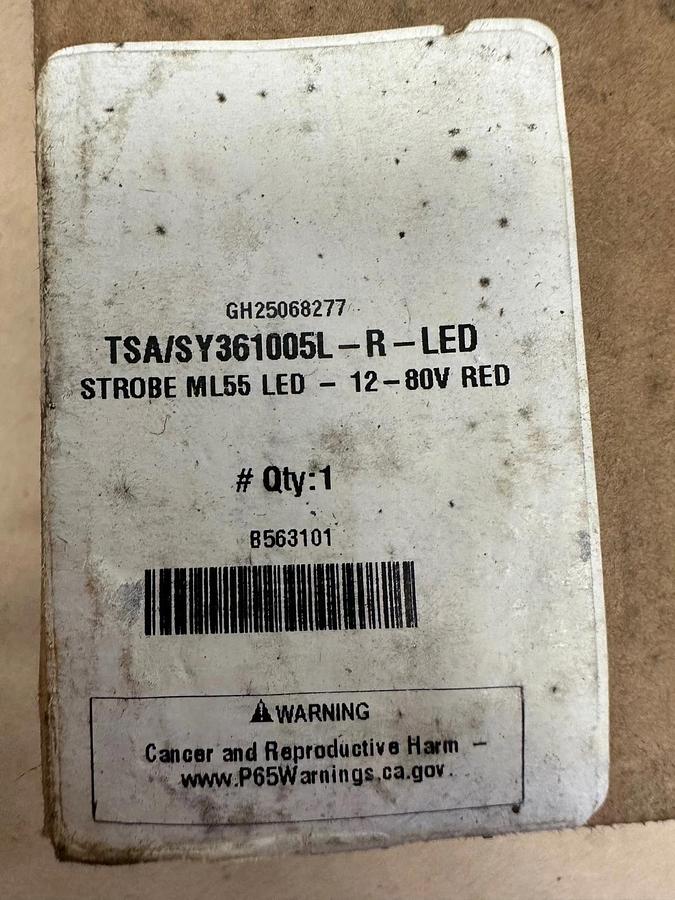 Used METEORLITE SY361005L-R-LED Low Profile Strobe Light *NEW*