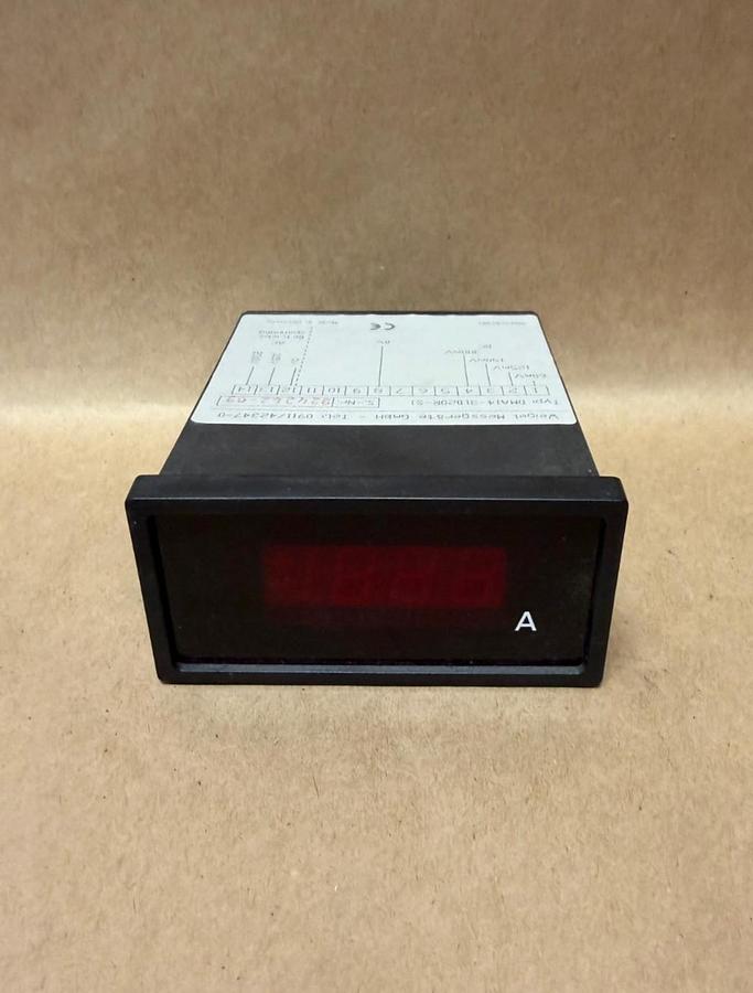 Used Weigel Messgerate DMA14-31D20R-S1 Measuring Device