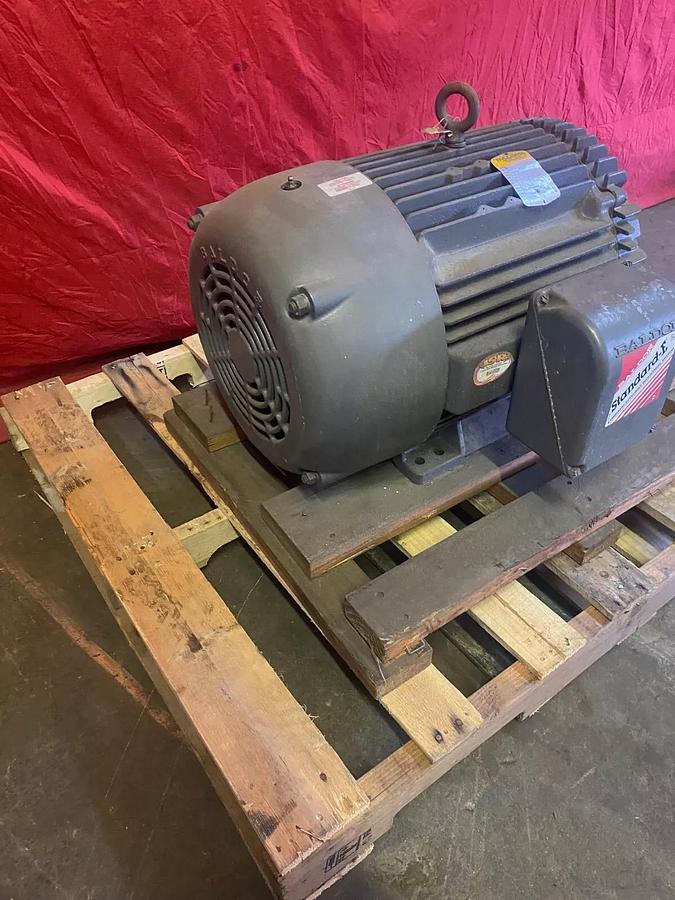 Used Baldor M4109T, 3 Phase Motor, 40 HP, 3520 RPM, 324TS Frame