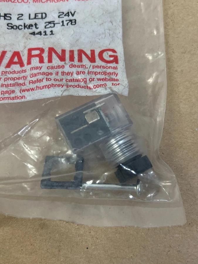 Used Humphrey HS 2 LED 24V Socket 25-178