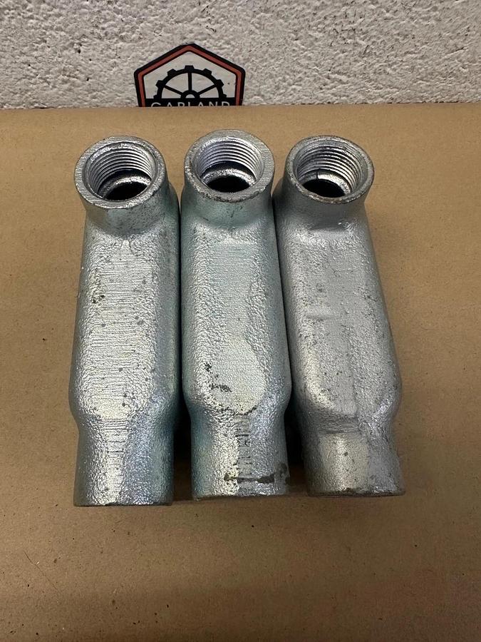 Used Type LB 3/4” Conduit - Lot of 3
