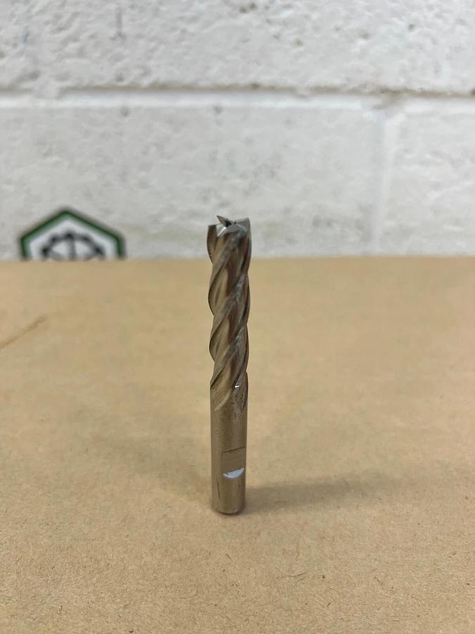 Niagara Cutter HSS Endmill D201 RH Square UNC 3/8x3/8x9/16x13-1/8