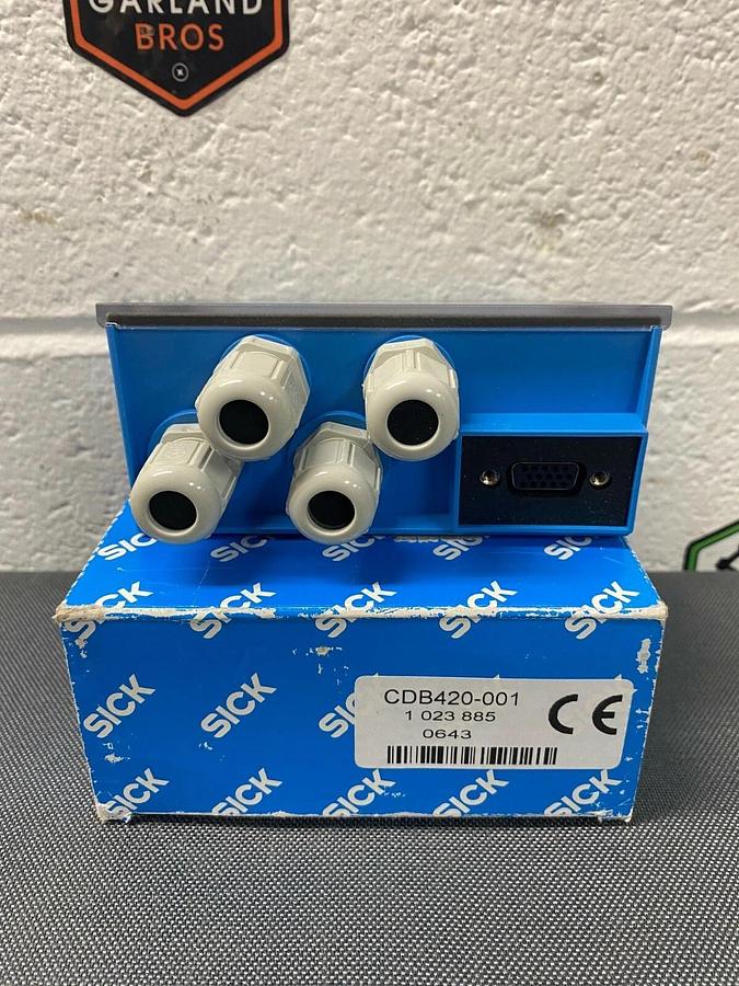 Used Sick CDB420-001 1023885 Barcode Scanner Connection Module