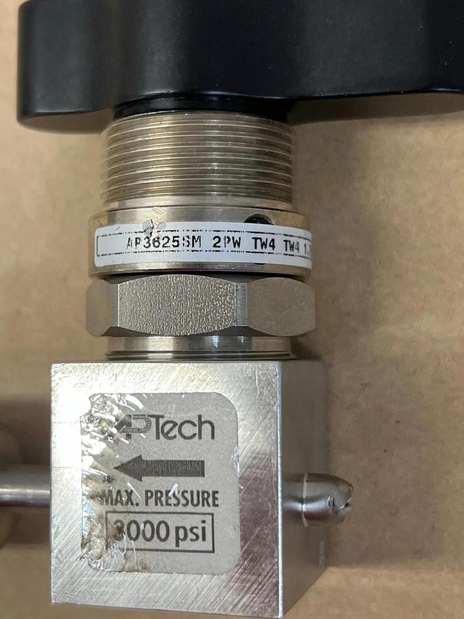 Used APTech AP3625SM 2PWTW4 3000 PSI Valve