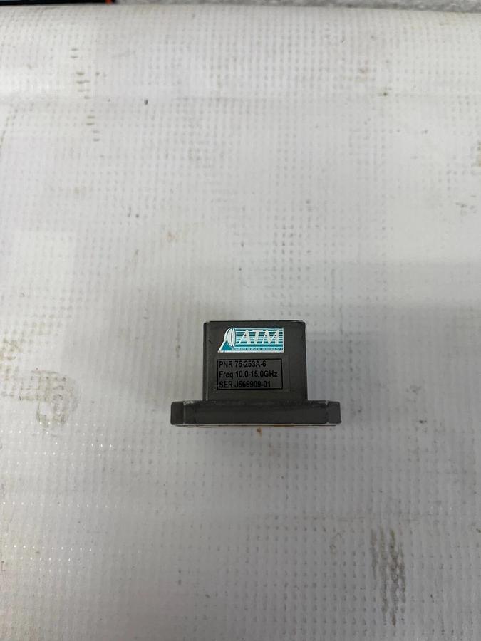 Used ATM Microwave 75-253A-6 Right Angle Waveguide to Coax Adapter