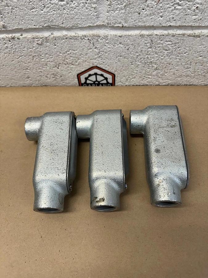 Used Type LB 3/4” Conduit - Lot of 3