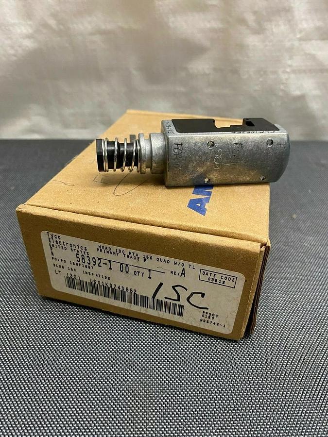 Used AMP Tyco 58392-1 Terminating Head for Mass Termination Assembly