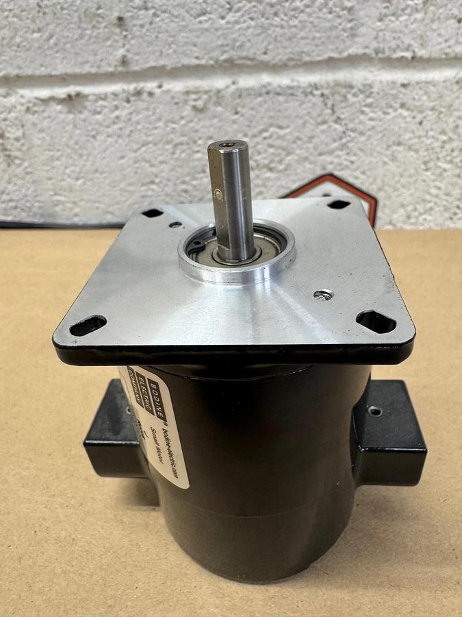 Used Bodine 24A0BEPM DC Motor, 90V, 1/42Hp, 0.38A, 2200RPM